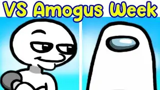 Friday Night Funkin' VS Amogus FULL WEEK (FNF Mod/HARD) (Among Us)