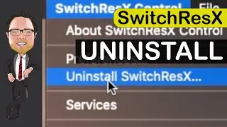 Uninstall SwitchResX on Mac