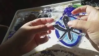 Starting over. Beadwork.