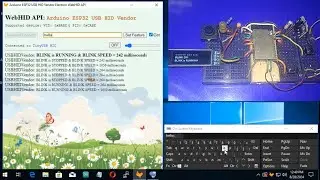 WebHID Electron Desktop App Arduino ESP32 USB HID Vendor Basic IO Example Test Demo