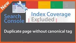 Duplicate page without canonical tag - Google Search Console Index Coverage