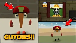 😱 How to get new secret carrot beak and invisible skin in chicken gun!!