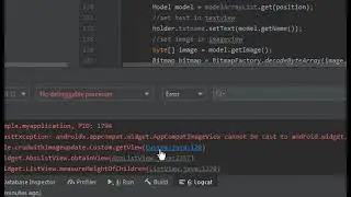 Android Studio | cannot be cast to android.widget.ImageButton