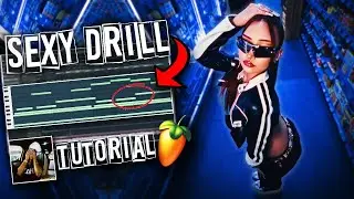 How To Make SEXY DRILL Type Beats From SCRATCH!! (fl studio tutorial)