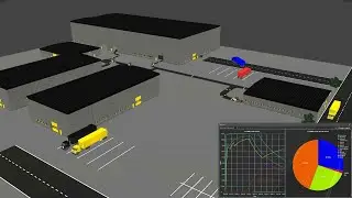 Design and Simulate Factory Warehouse Logistics with Visual Components