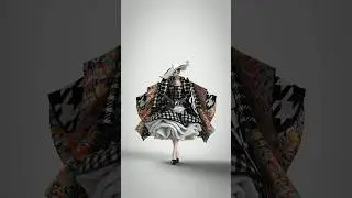 3D lady #digitalfashion #clo3d #marvelousdesigner