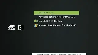 Install OpenSUSE 13.1 (Bottle) in UEFI Mode (Dual Boot Windows 8)