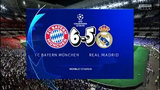 Bayern Munich vs Real Madrid UCL FINAL All Goals