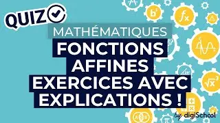 Exercices sur les fonctions affines | Brevet de mathématiques