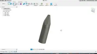 Fusion 360 - Hex to Cylinder loft with taper