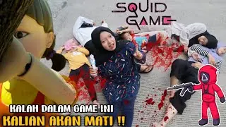DRAMA SQUID GAME 😱 HATI HATI ATAU KENA HUKUMAN TANTE SQUID