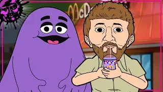 Гримас Шейк - Русский Дубляж от ZAROK [Grimace Birthday Shake by @MeatCanyon]