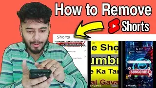 How to remove Shorts from Youtube Permanently