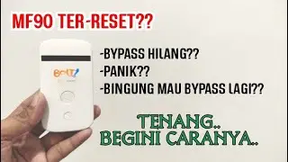 CARA BYPASS MODEM MIFI ZTE MF90 YANG TER-RESET | CARA UPGRADE KE FIRMWARE BEELINE BIRU BAHASA INDO