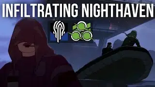 Nøkk & Sam Fisher Infiltrate Nighthaven's Base! - R6 Lore Brutal Swarm