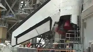 STS-135: More of Atlantis on the launch pad ready for the final space shuttle mission