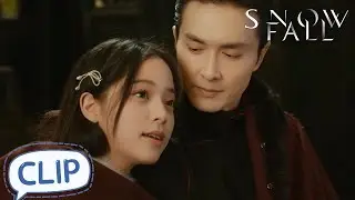 They cuddled together while watching the fireworks.🥰 | Snow Fall | EP23 Clip