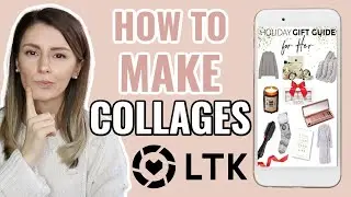 How to Create Collages for LikeToKnow.It and RewardStyle in Canva | How to Make Gift Guide Collages