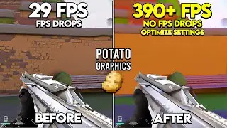 How to Get Potato Graphics in Valorant! (Max FPS + 0 Delay)