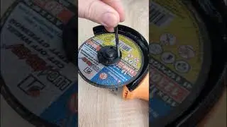 Be sure to remember this trick! How to unscrew the nut on the grinder if there is no key
