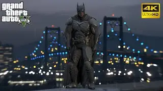 GTA 5 - The Ultimate Batman Mod! (4K Ultra HD Gameplay)