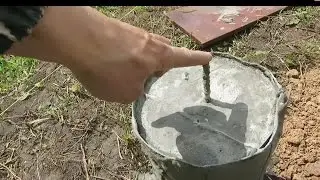 Дом за 100 тысяч рублей. Часть 2 - Фундамент.  ( Буронабивной фундамент)