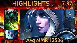 ✨ 7.37d Drow Ranger |K+A-D - 29 KP - 81%| Carry Highlights - Dota 2 Top MMR
