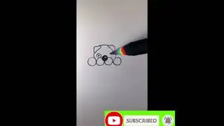Как нарисовать сердитую собаку . Как научиться рисовать, art, искусство