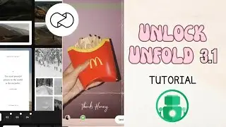 How to Unlock UNFOLD Templates - Tutorial |Prinsesa Giann