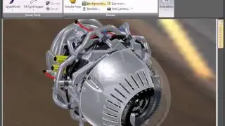 IRONCAD's Real-time Realistic Rendering options