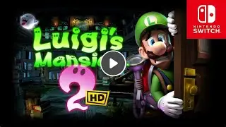 Luigis Mansion 2 HD Nintendo Switch Gameplay [2K QHD]