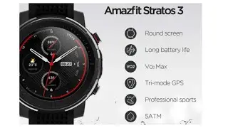 Amazfit Stratos 3 GPS Sports Smart Watch