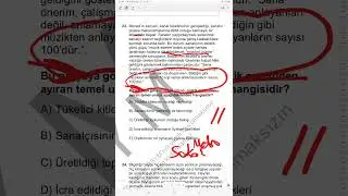 2022 TYT 22-23-24. SORULAR VİDEO ÇÖZÜMLERİ