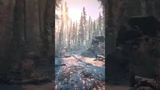 Winter Scene in Unreal Engine 