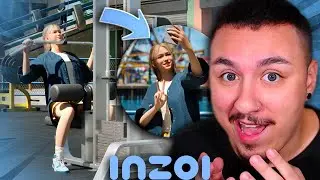 Exploring the Open World of inZOI - Functional Amusement Park, Beach, Public Transportation and More