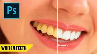 How to whiten teeth - Photoshop Tutorial