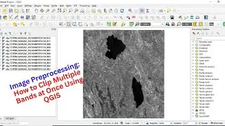 Image Preprocessing: How to Clip Multiple Bands at Once Using QGIS