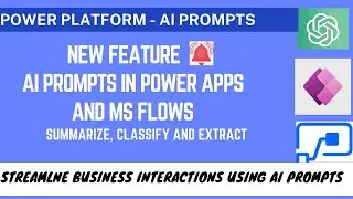 Power Automate & Apps - Integrate AI Prompts (New feature)