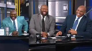 Chuck, Kenny and Shaq lose it at thought of Doc Rivers being East All Star coach 😂