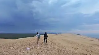 Hautes Pyrénées et Dune du Pilat 360 degré drone shot