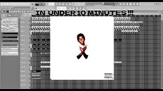 making a beat for ken carson's 'X' (prod. chiefhussam) (fl studio 20)