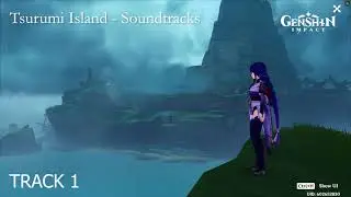 Tsurumi Island ALL Soundtracks with Time-Stamps (Ultra High Quality) | Genshin Impact 2.2