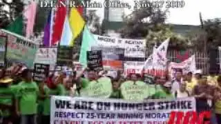 Mindoro hunger strikers chant 2