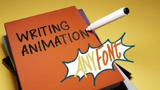 Writing animation with own font Blender 4.0.2