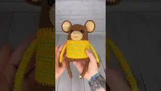 Кто любит обезьянок?:) Кстати, на эту обезьянку есть бесплатный мастер-класс у меня в Дзен😉