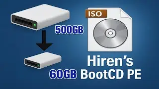 How to Shrink a Virtual Disk Using (HirenBoot CD)