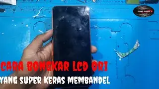 cara ganti lcd redmi 9c yang super keras || cara bongkar lcd di redmi 9c yg ori