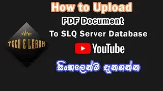 PDF File Upload To SQL Server C#