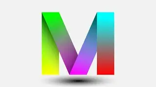 How to Make Letter M Logo in Illustrator (Tutorial)
