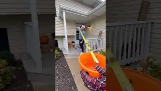 Different ways to hand out candy. 